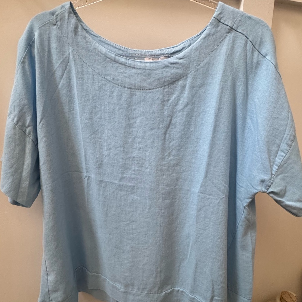 Light Blue Women's Top
